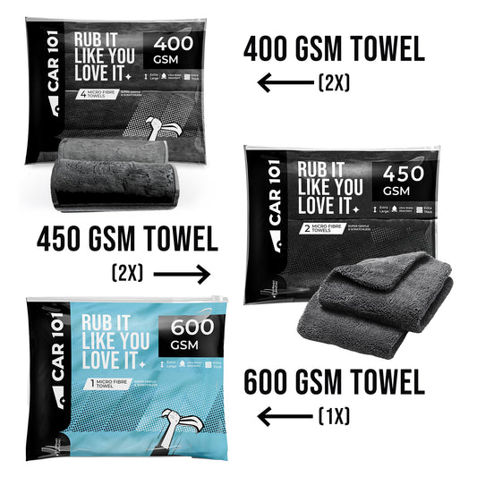 Car101 Microfiber Mix Pack Lite