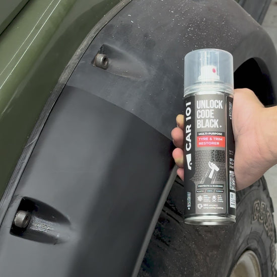 CAR101 Tyre & Trim Restorer Spray Coating