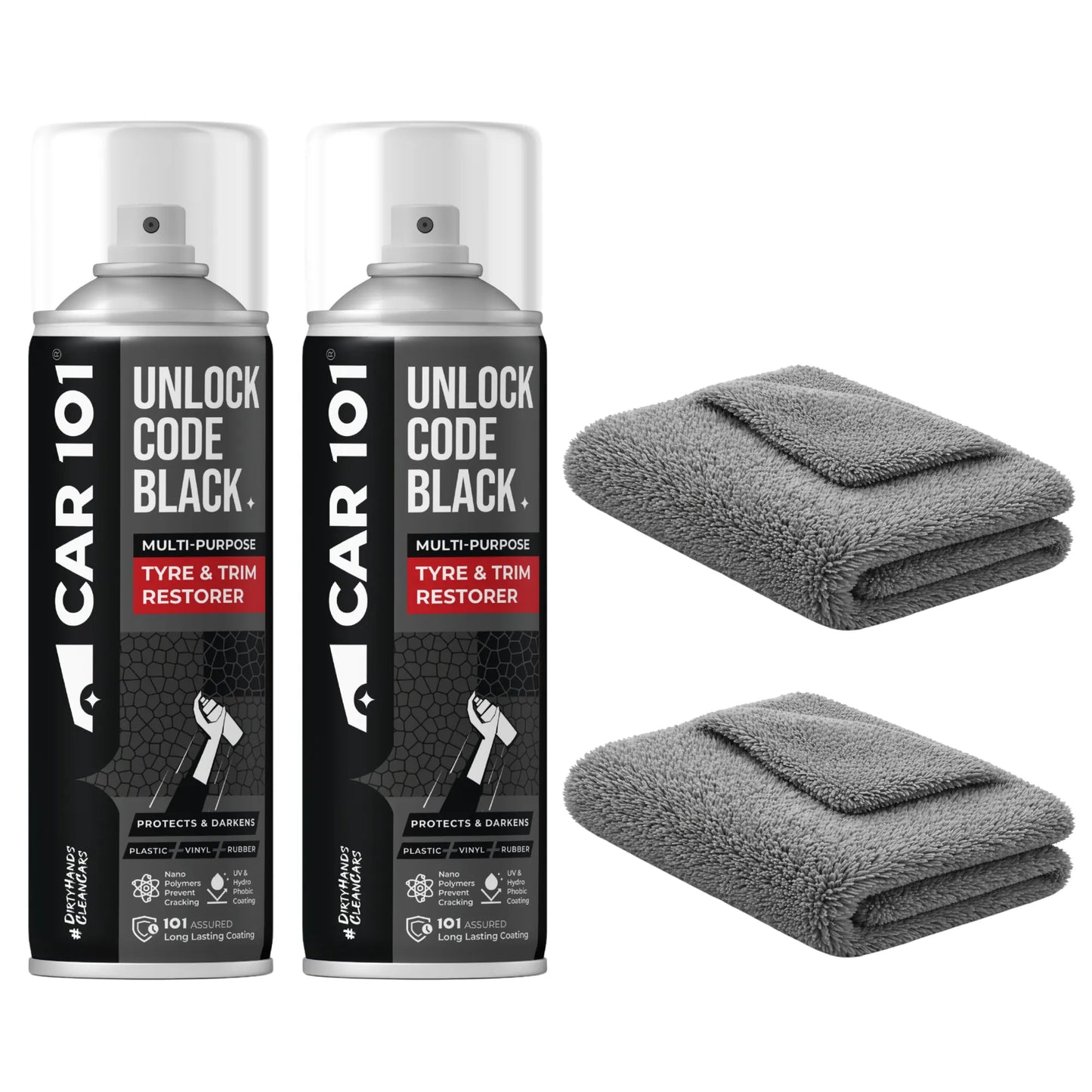 CAR101 Tyre & Trim Restorer Spray Coating