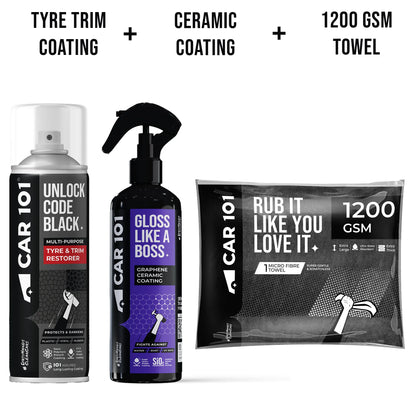 Shine, Shield & Drying Combo