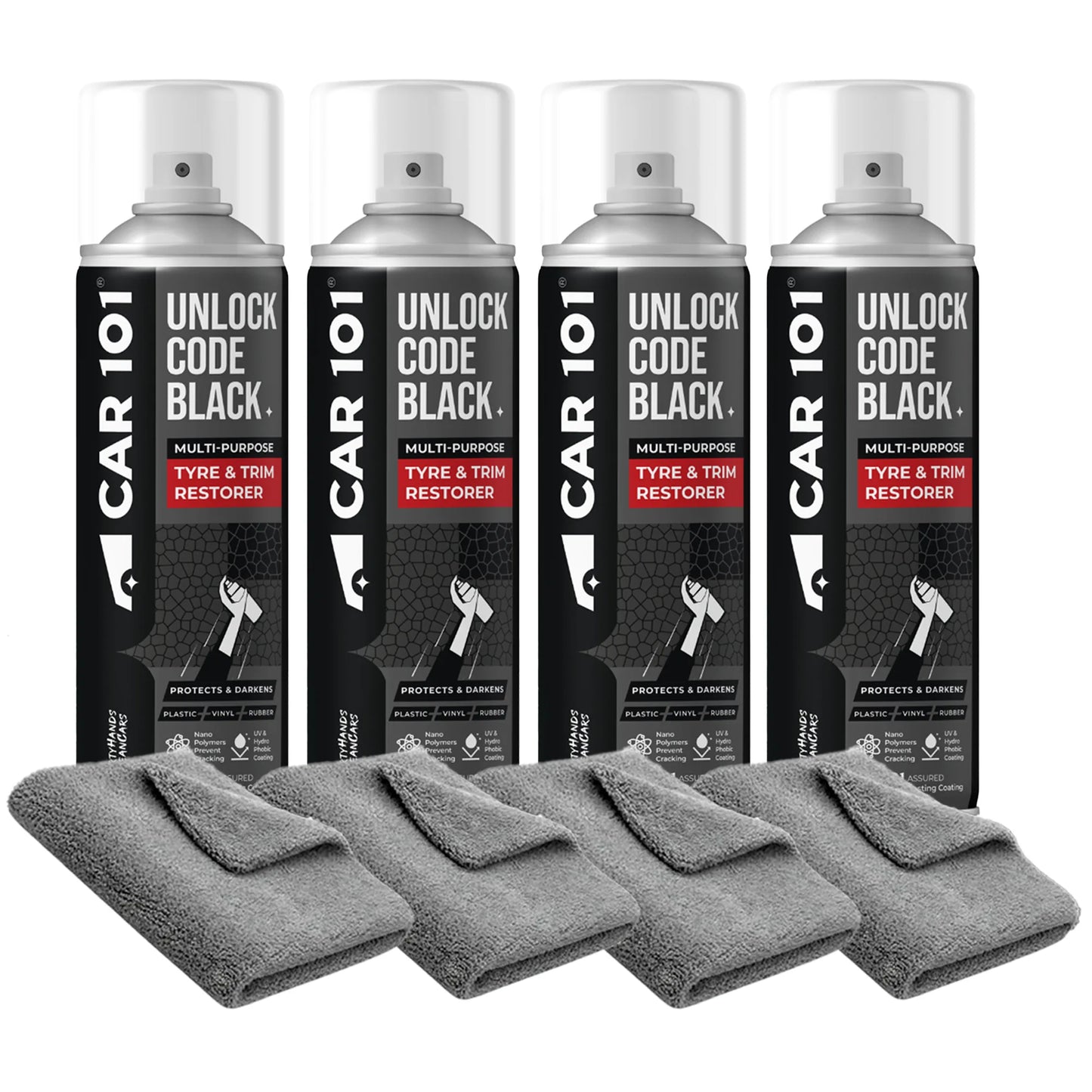 CAR101 Tyre & Trim Restorer Spray Coating