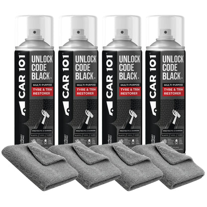 CAR101 Tyre & Trim Restorer Spray Coating