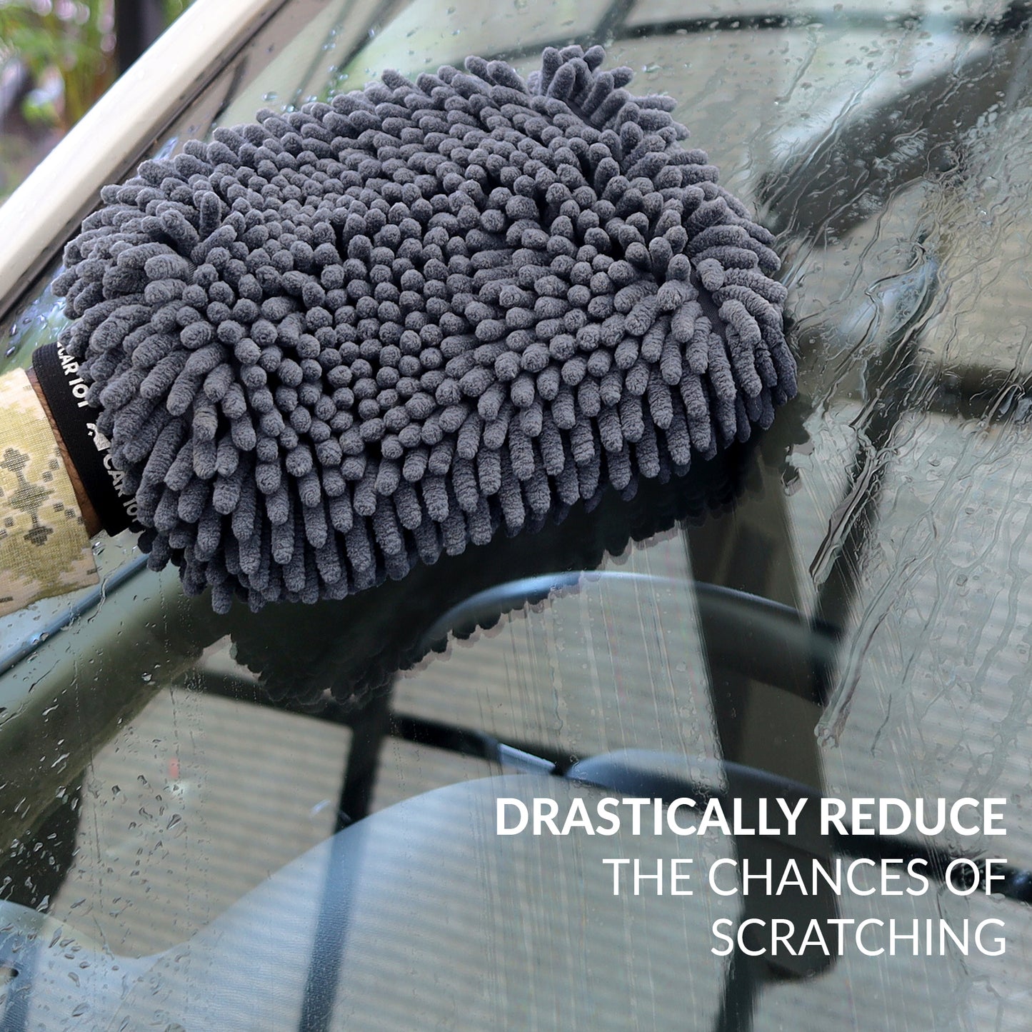 CAR 1O1 Chenille Microfiber Wash Mitt